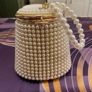 Queenia Faux Pearl Bag
